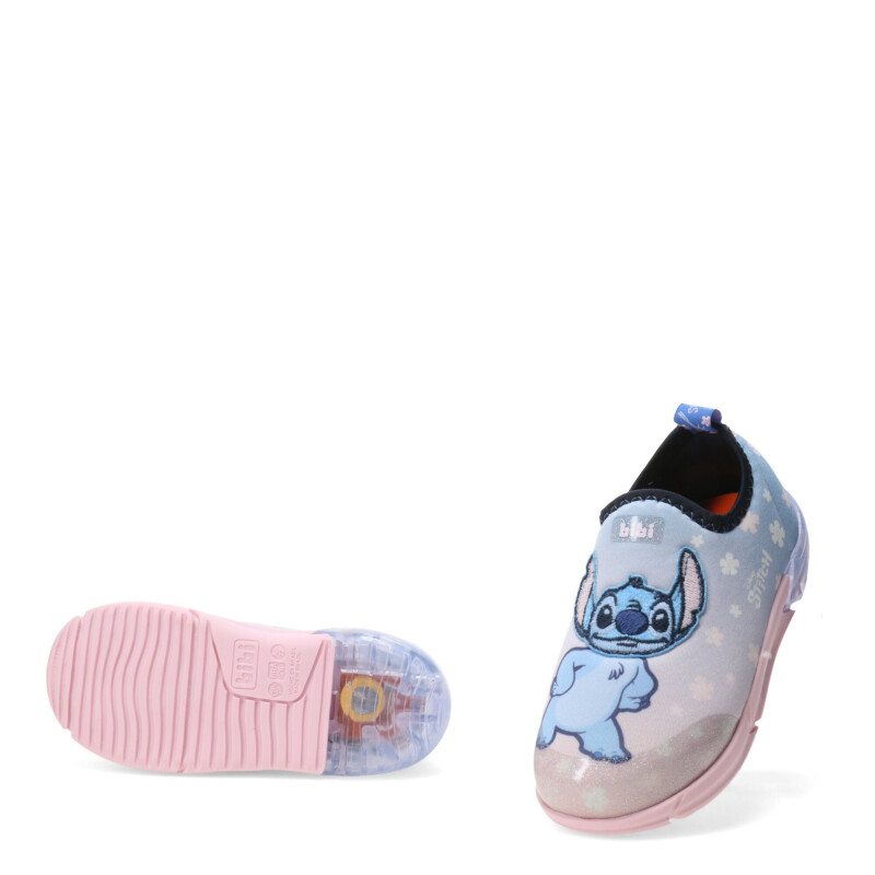 Championes de Niña Bibi Stitch C/Luz Celeste