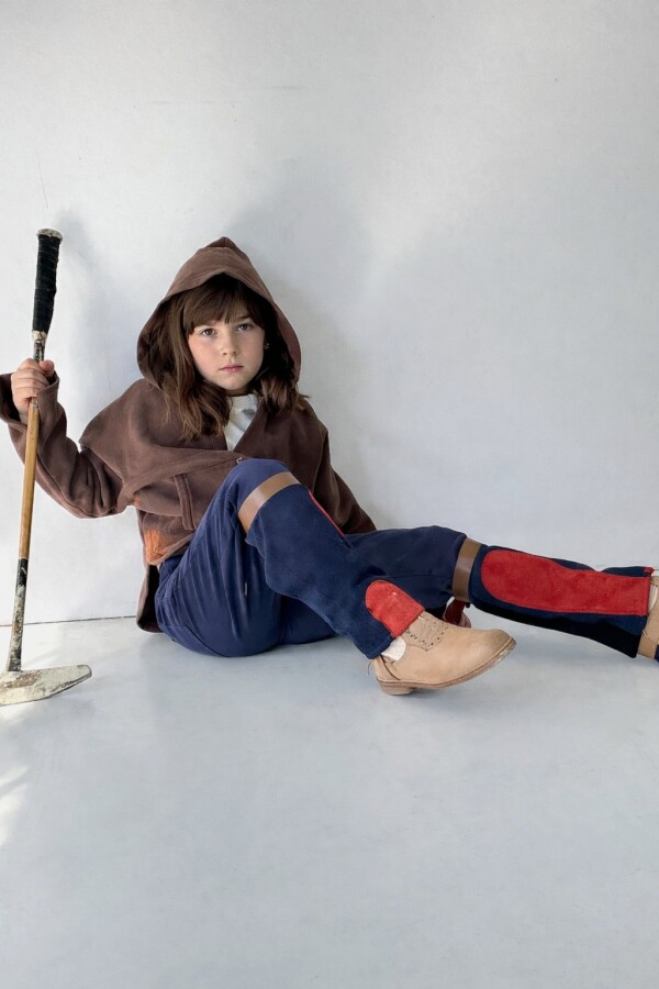 Polainas Guri Azul Marino / Coral