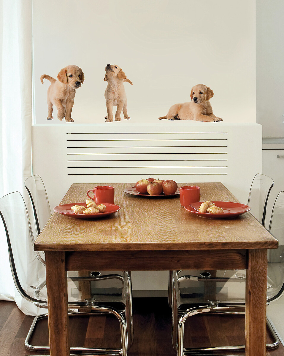 WALLPOPS PUPPIES WALL DECALS - N/A 