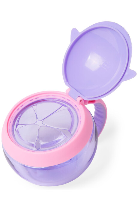 Tupper de snacks, diseño narval Sin color