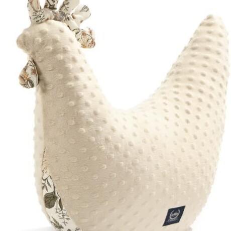 Almohada cojin de lactancia Gallina Beige