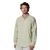 M Tamiami II LS Shirt - Collegiate Navy Smokey Sage