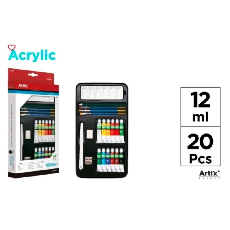 Set pintura acrilica profesional Main Paper Set Pintura Acrilica Profesional Main Paper