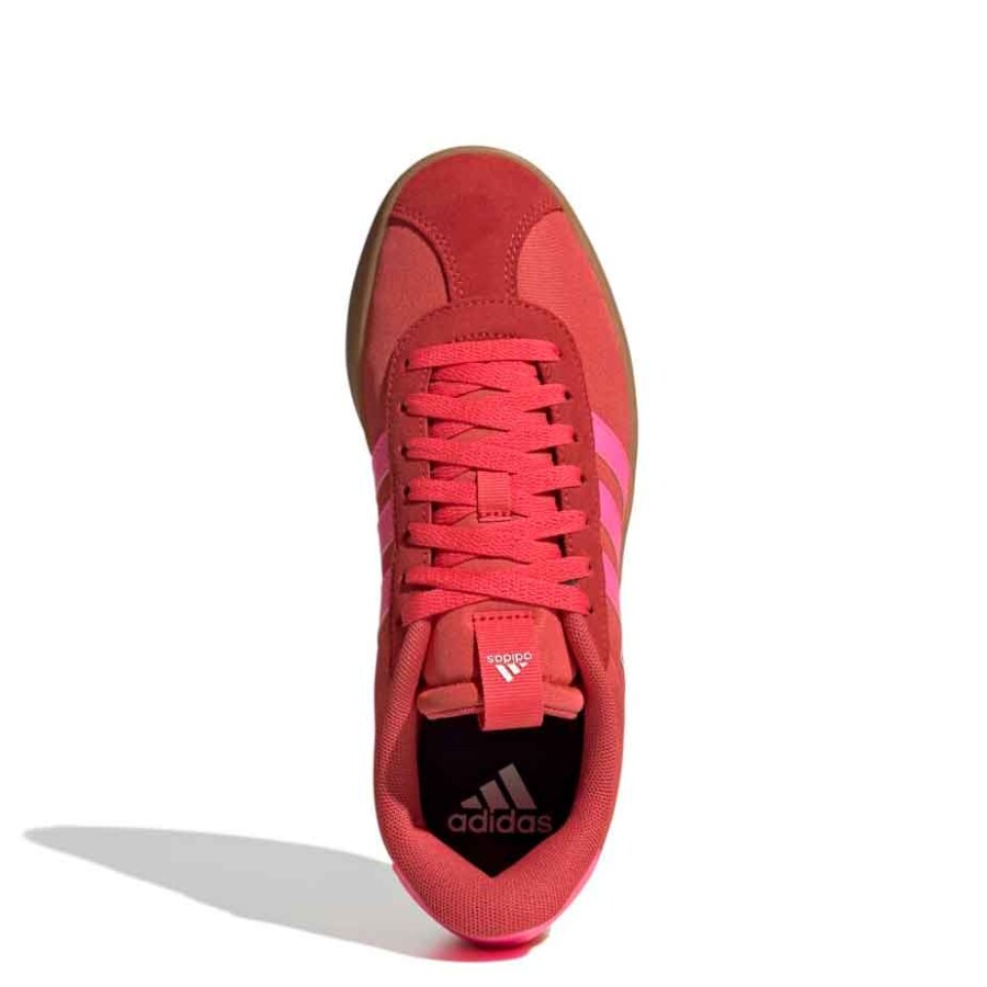 Championes de Mujer Adidas Vl Court 3.0 Rojo - Rosado