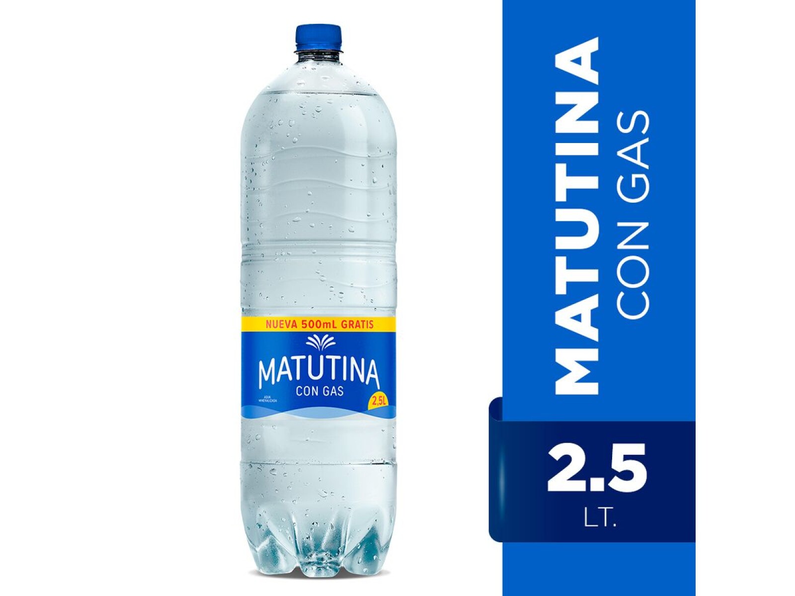 AGUA MATUTINA CON GAS 2.5LT 