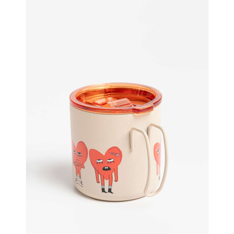 Taza Metálica Broken Hearts Combinacion Tricolor