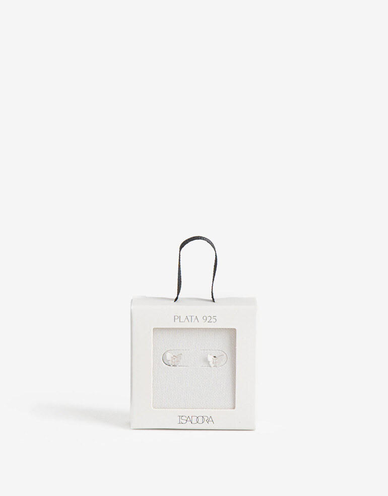 Aros Pasantes Strass Aros Pasantes Plata 925 - Plateado