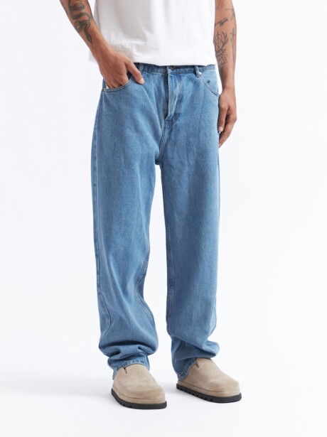 JEAN BARI AZUL CLARO