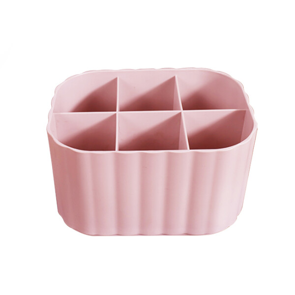 Organizador brochas rosa