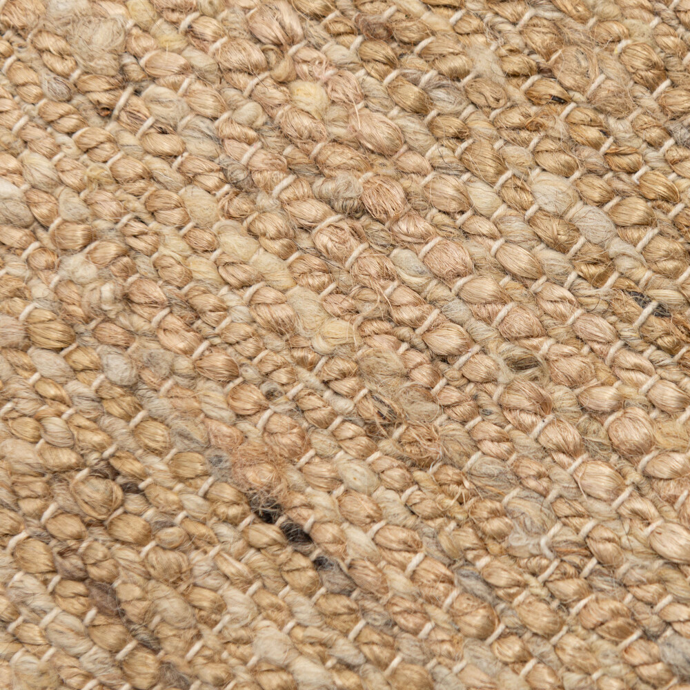 ALFOMBRA YUTE-Y-LANA NATURAL-BEIGE SALIDA