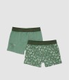 Pack x2 boxer marvel/disney Verde mili/esmeralda