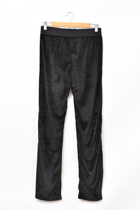 Pantalón deportivo Velour Negro