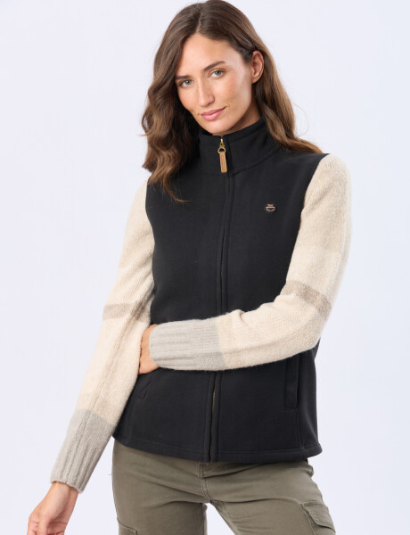 CHALECO POLAR Negro