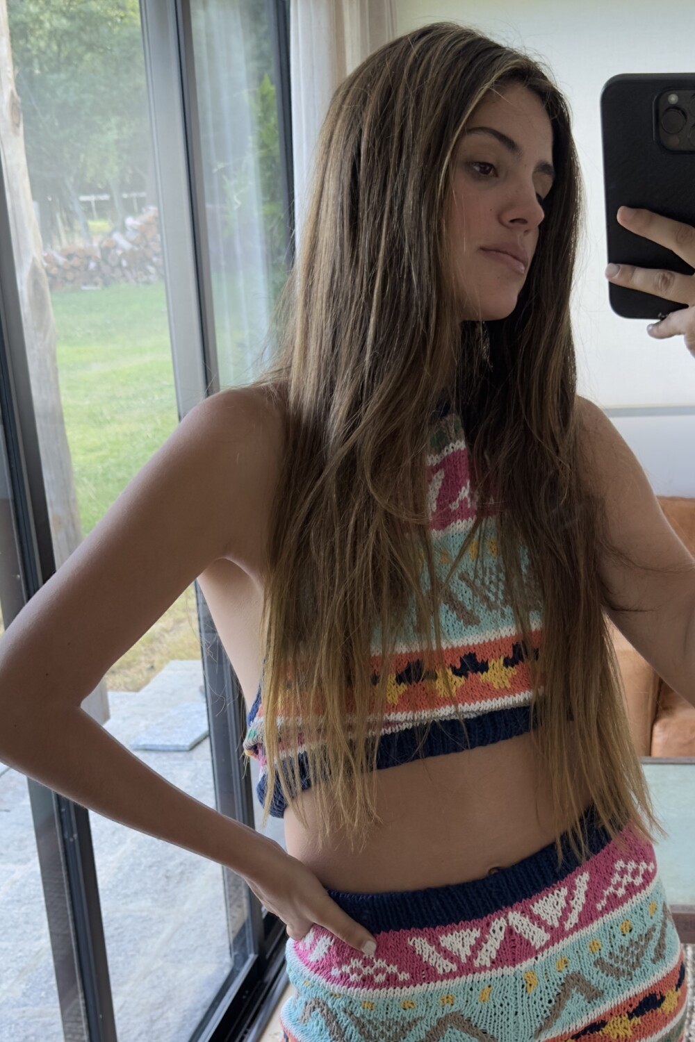 Top Rosly Azul