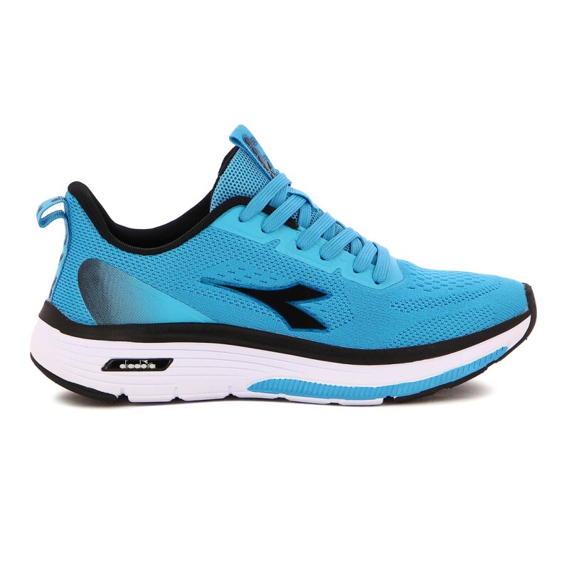 Diadora Moon Calzado Running Hombre- Celeste/negro Celeste-negro