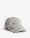 Caps Gorra Paño Bordada - Gris Melange