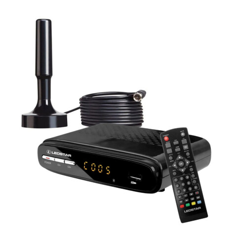 Sintonizador De Tv Digital Ledstar Ltv-view + Antena Ltv-515/531 PK SINTONIZADOR + ANTENA LTV-515-531
