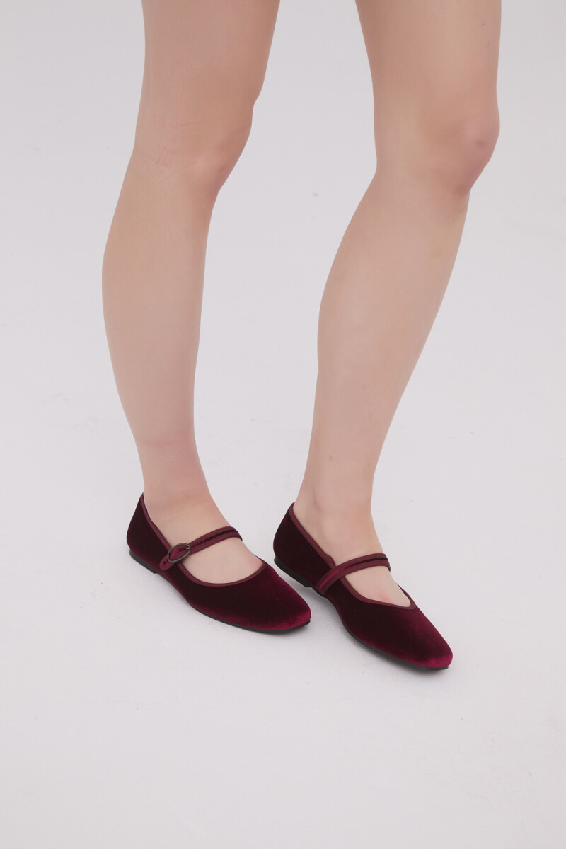 Balerina Ballile - Bordeaux Oscuro 