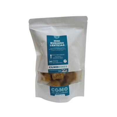Mini Burger De Lenteja Comodines 12 Unidades Mini Burgers Lentejas X12 Com