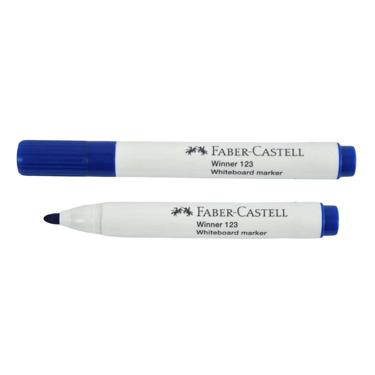 MARCADOR PIZARRA FABER AZUL 
