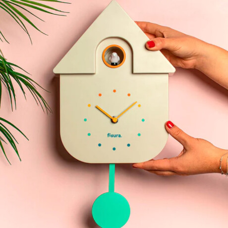 Reloj Cuco casita Multicolor con dial Sc