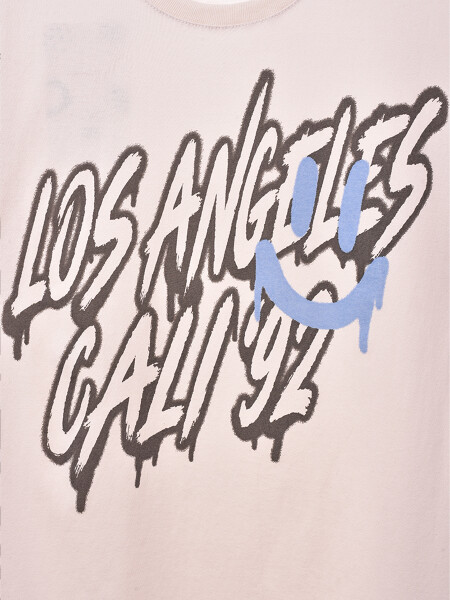 REMERA OVER FAST BEIGE