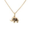 Colgante Elefante de oro amarillo 18k - Sin cadena Colgante Elefante de oro amarillo 18k - Sin cadena