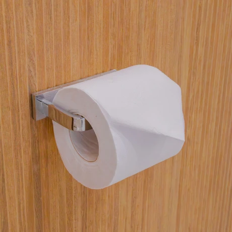 PORTA ROLLO CROMADO 000