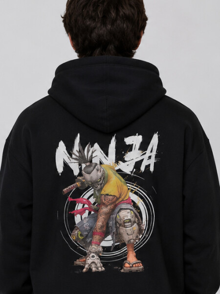 CANGURO OXX 6069 NINJA ATRAS NEGRO