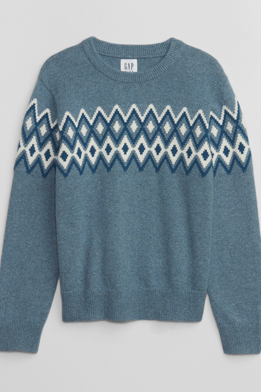 Buzo Fairisle Niño Sp Fam Fair Isle Navy