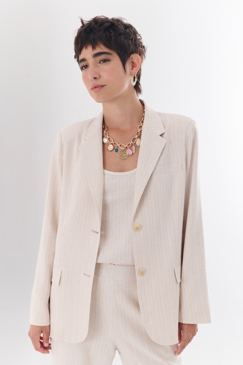 BLAZER LINO ARENA BEIGE