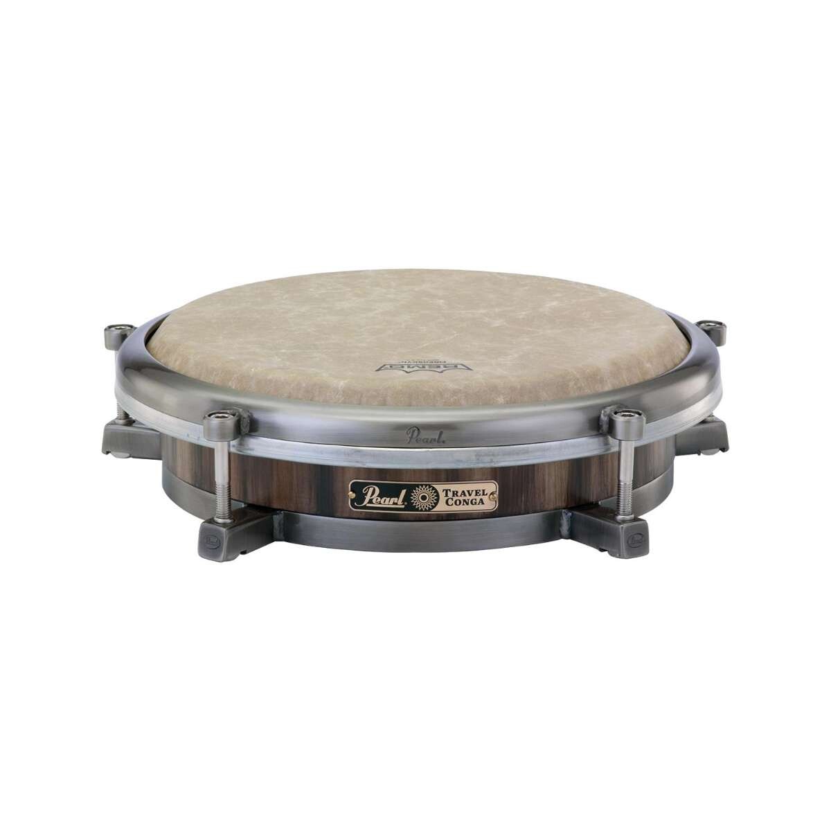 Conga Pearl Ptb-785 Travel 11 3/4" Caramel Brown 