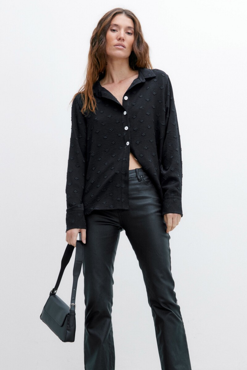 Camisa fantasia - negro 