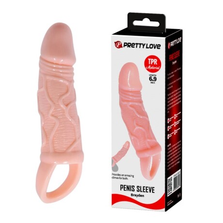 Funda Pene Brayden Penis Sleeve Pretty Love Carne