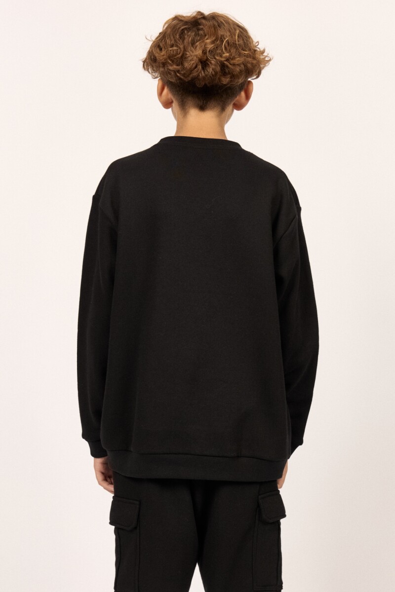 SWEATER SOUTH RUNNER BOYS J-negro