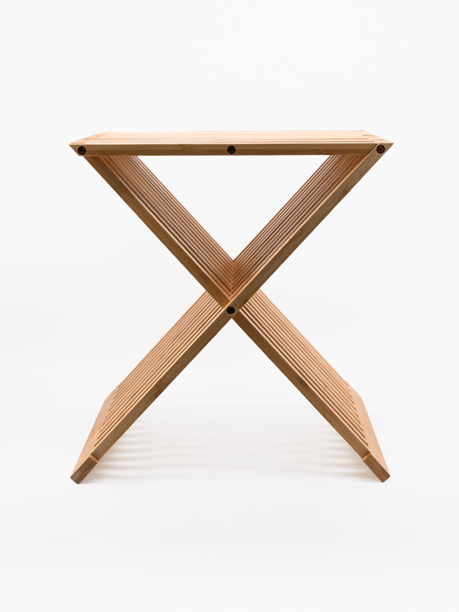 MESA AUXILIAR PLEGABLE - MARRON 