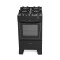 Cocina A Gas - James Mesa Vidrio Frente Inox Negra