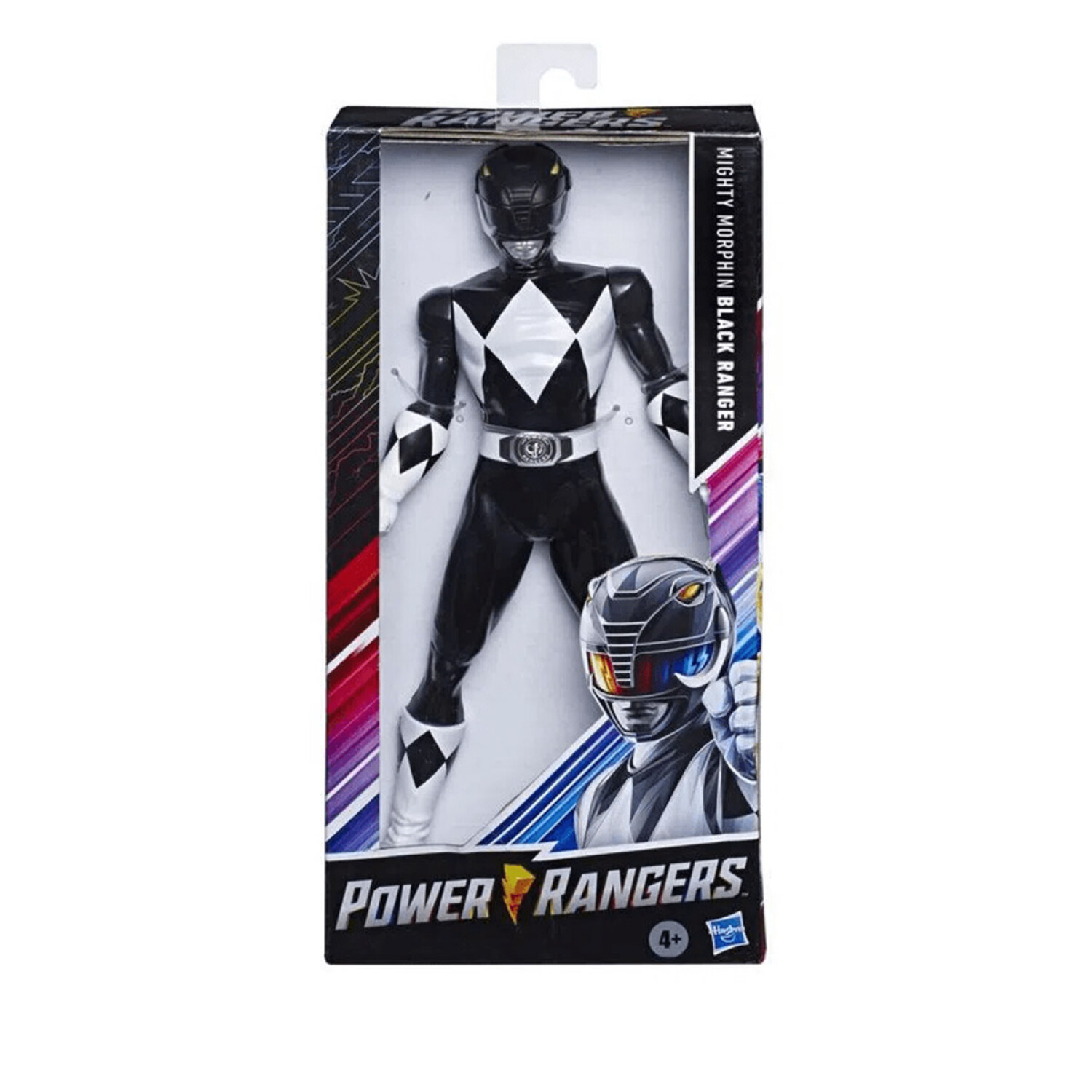 Muneco Figura De Accion Power Ranger Rojo Hasbro 25cm Negro El Rey del entretenimiento