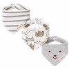 Set baberos bandana x3 raton gris