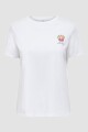 camiseta snack con estampa Bright White