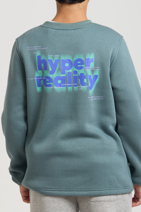 SWEATER PERIL TEEN DIXIE Azul Piedra