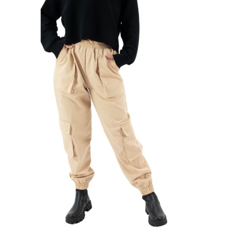 PANTALON CARGO XS-XL BEIGE