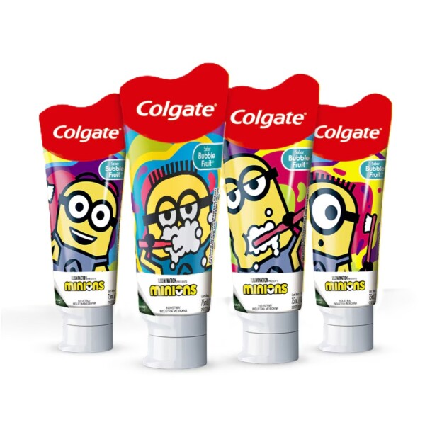 Crema Dental Smiles Gel Minions +6 Años - Colgate Crema Dental Smiles Gel Minions +6 Años - Colgate