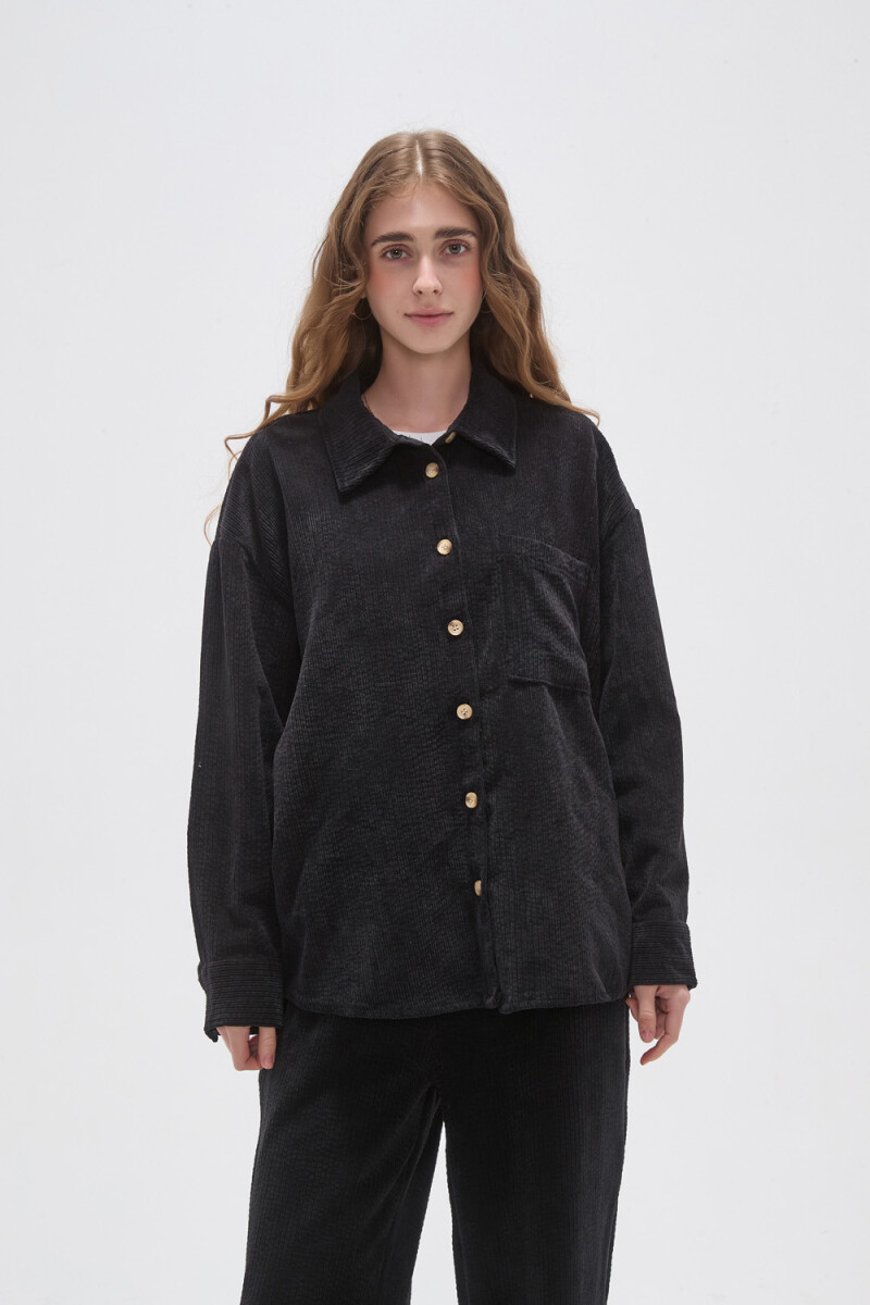 Camisa Ligu - Negro 