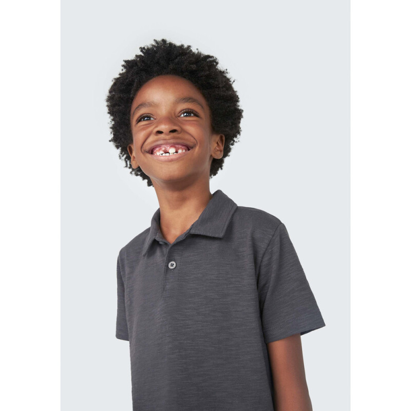 CAMISA POLO MM MASC GRIS OSCURO