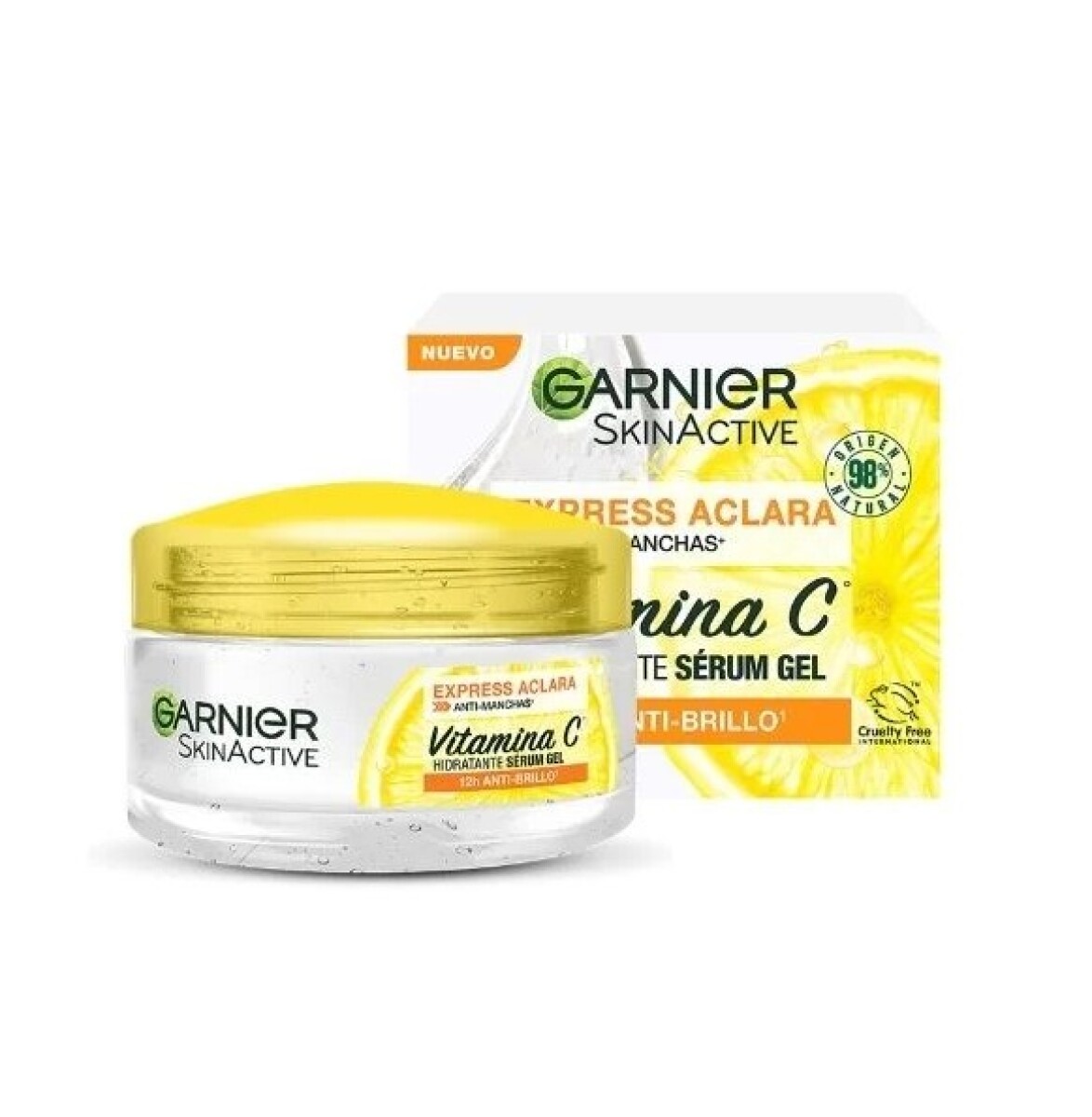 Garnier Express Aclara anti manchas serum gel 50ml 