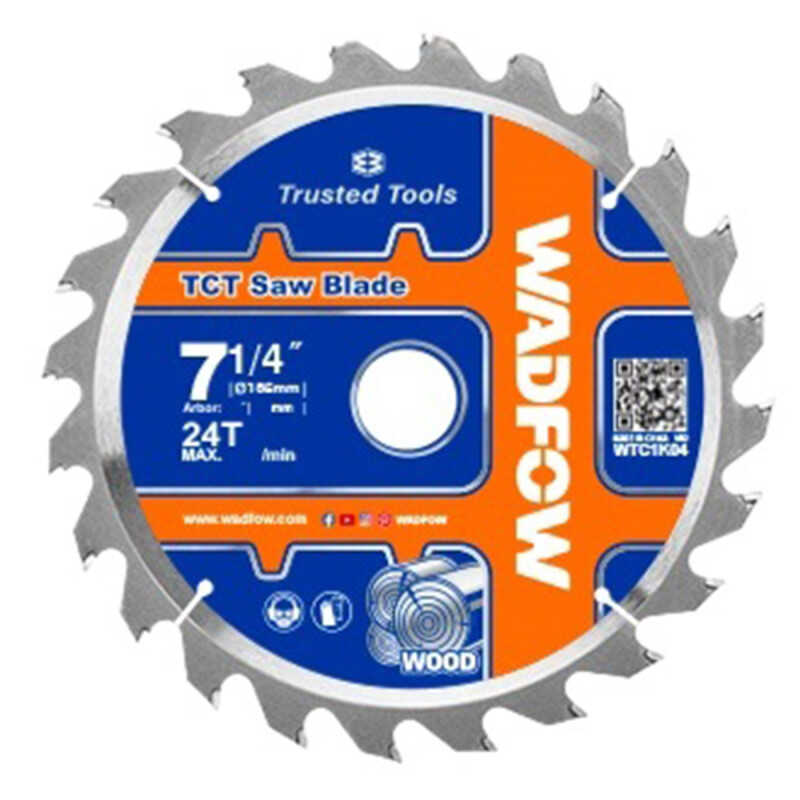 DISCO MADERA 7 1/4 24 DIENTES WADFOW DISCO MADERA 7 1/4 24 DIENTES WADFOW