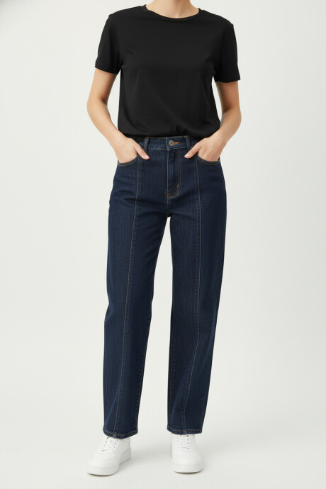 Pantalon Lenicete Azul Oscuro