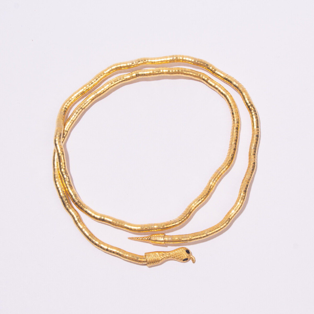 COLGANTE SERPIENTE DORADA 