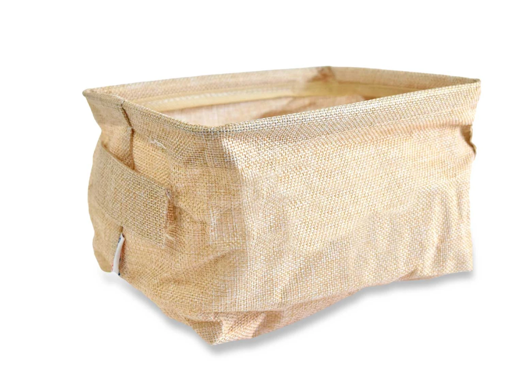 CANASTO TELA SEMI RIGIDA RECTANGULAR 20X16X12CM 4 DISEÑOS 27427 